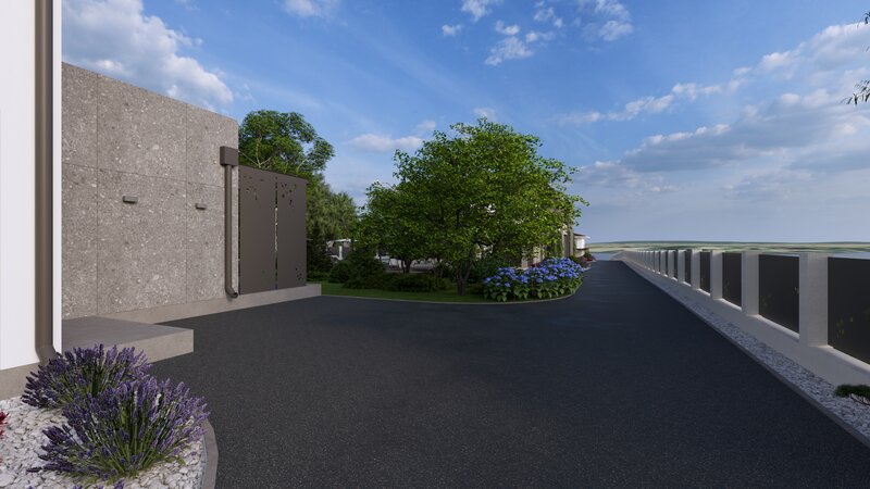 Snagov Five by the Lake Ghermanesti, Residence
