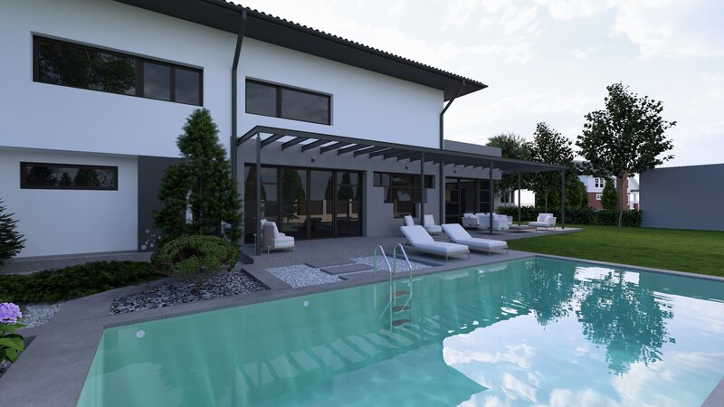 Snagov Five by the Lake Ghermanesti, Residence